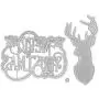 Cutting Dies Metal, Merry Christmas and ELk Die Cut Metal, Christmas Decorate Embossing Stencils for DIY Scrapbooking Photo Album Decorative DIY Paper Cards Making Gift, Metallic Die Cut Cutting Dies Metal, Merry Christmas and ELk Die Cut Metal, Christmas Decorate Embossing Stencils for DIY Scrapbooking Photo Album Decorative DIY Paper Cards Making Gift, Metallic Die Cut