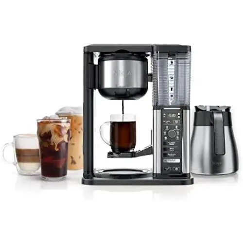 Ninja CM407 Specialty Coffee Maker, with 50 oz. Thermal Carafe, Black and Stainless Steel Finish Ninja CM407 Specialty Coffee Maker, with 50 oz. Thermal Carafe, Black and Stainless Steel Finish