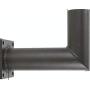 90 Degree Wall Mount Bracket with Tenon. Mounting Accessory. Steel Mount. Lighting Accessory. 90 Degree Wall Mount Bracket with Tenon. Mounting Accessory. Steel Mount. Lighting Accessory.