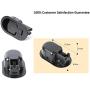 1x Recliner Replacement Parts @ Large Oval Black Solid Aluminum Metal Pull Recliner Handle (Black), Flapper Style, 100% Customer Satisfaction Guarantee 1x Recliner Replacement Parts @ Large Oval Black Solid Aluminum Metal Pull Recliner Handle (Black), Flapper Style, 100% Customer Satisfaction Guarantee