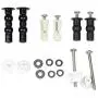 Toilet Seats Screws and Bolts Metal, Universal Toilet Seat Replacement Parts Kit Toilet Cover Hinges Bolt Screws Fixings Expanding Rubber Top Nuts Screws Toilet Seat Mount Hardware Tightening Kit Toilet Seats Screws and Bolts Metal, Universal Toilet Seat Replacement Parts Kit Toilet Cover Hinges Bolt Screws Fixings Expanding Rubber Top Nuts Screws Toilet Seat Mount Hardware Tightening Kit