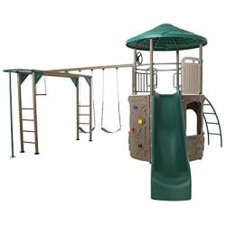 Lifetime 90630 Products Adventure Tower Deluxe Playset, Green