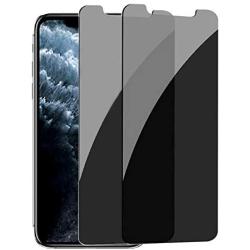 pehael Privacy Screen Protector, Anty- Spy Tempered Glass for iPhone 11 Pro Max iPhone Xs Max, Easy Install, Free Bubbles [6.5 inch](2ps)