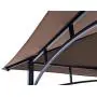 ABCCANOPY Grill Shelter Replacement Canopy Roof ONLY FIT for Gazebo Model L-GZ238PST-11 (Brown) ABCCANOPY Grill Shelter Replacement Canopy Roof ONLY FIT for Gazebo Model L-GZ238PST-11 (Brown)