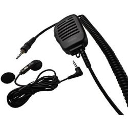 Anteenna TW-52VX7 Remot Speaker Mic with Metal Clip for Two Way Radio for Standard Yaesu VX6/VX7/VX170/177 Radio 1 Pin Heavy Duty Speaker Microphone 1 Pc Free for Ear Phone Only (Only Listen)