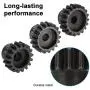 Motor Pinion Gear, M1 ¢5mm 17T-19TT 20T-22T RC Metal Pinion Motor Gear Set for 1/8 RC Buggy Truck Car (20T-22T) Motor Pinion Gear, M1 ¢5mm 17T-19TT 20T-22T RC Metal Pinion Motor Gear Set for 1/8 RC Buggy Truck Car (20T-22T)