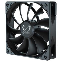 Scythe Kaze Flex 120mm Quiet Fan, PWM 300-1500RPM, Black