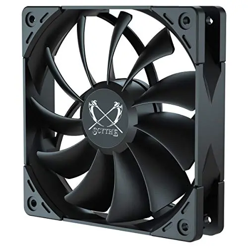 Scythe Kaze Flex 120mm Quiet Fan, PWM 300-1500RPM, Black Scythe Kaze Flex 120mm Quiet Fan, PWM 300-1500RPM, Black