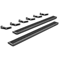 N-FAB Growler Fleet Step System | GFD20CC-TX | Textured Black, Cab Length - fits 2019 Ram 2500/3500 Crew Cab, all bed sizes