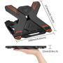 Laptop Stand Adjustable Laptop Computer Stand Multi-Angle Stand Phone Stand Portable Foldable Laptop Riser Notebook Holder Stand Compatible for 10 to 17” Laptops