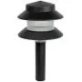 Sterno Home GL22627BK Outdoor Path, Plastic 2-Tier Low Voltage Landscape Lighting, 8.66 x 5.2-Inches (4W Warm White/15 Lumens), 1-Pack, Black Sterno Home GL22627BK Outdoor Path, Plastic 2-Tier Low Voltage Landscape Lighting, 8.66 x 5.2-Inches (4W Warm White/15 Lumens), 1-Pack, Black