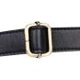 JAKAGO 140cm Universal Replacement Shoulder Strap Adjustable PU Leather Shoulder Bag Strap with Metal Swivel Hooks for Crossbody Bag Briefcase Messenger Bag Satchel DIY Purse Making (Black)
