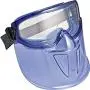 Jackson Safety V90 Shield Clear Anti Fog Lens Protection Goggle with Blue Frame (Pack of 2)