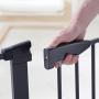 Munchkin Easy Close XL Pressure Mounted Baby Gate for Stairs, Hallways and Doors, Walk Through with Door, 29.5'' - 51.6'' Wide, Metal, Dark Grey Munchkin Easy Close XL Pressure Mounted Baby Gate for Stairs, Hallways and Doors, Walk Through with Door, 29.5'' - 51.6'' Wide, Metal, Dark Grey
