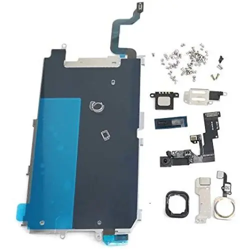 Screen LCD Metal Bracket Front Camera Flex Cable Small Parts Replacement for iPhone 6 (Gold) Screen LCD Metal Bracket Front Camera Flex Cable Small Parts Replacement for iPhone 6 (Gold)