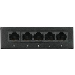 D-Link Ethernet Switch, 5 Port Unmanaged Gigabit Metal Fanless Desktop Plug n Play (GO-SW-5GE)