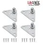 10MM Ball Studs Mounting Brackets for Gas Struts Shocks with 12PCS Screws, 4 PCS from IAQWE 10MM Ball Studs Mounting Brackets for Gas Struts Shocks with 12PCS Screws, 4 PCS from IAQWE