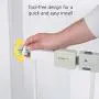 Safety 1st Easy Install Auto-Close Baby Gate with Pressure Mount Fastening, White Safety 1st Easy Install Auto-Close Baby Gate with Pressure Mount Fastening, White
