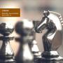 LINWEI Chess Set, Chess Board Set, International Chess Set, Folding Leather/Wood and Metal Parts