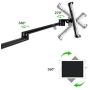 Viozon Tablet Floor Stand, Holder for iPad,Applicable to 4.5-13 inches Smart Phone and Tablet Such as iPad, iPhone X, iPad Pro,iPad Mini, iPad Air 1-2 / iPad 2-4 (Black)