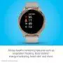 Garmin 010-02173-21 Venu, GPS Smartwatch with Bright Touchscreen Display, Features Music, Body Energy Monitoring, Animated Workouts, Pulse Ox Sensor and More, Rose Gold with Tan Band Garmin 010-02173-21 Venu, GPS Smartwatch with Bright Touchscreen Display, Features Music, Body Energy Monitoring, Animated Workouts, Pulse Ox Sensor and More, Rose Gold with Tan Band