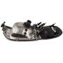 HEADLIGHTSDEPOT Black Housing Halogen Headlights Compatible with Ford Expedition F-150 Lightning SVT Harley Includes Left Driver and Right Passenger Side Headlamps