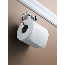 Moen DN8408CH Preston Collection Single Post European Toilet Paper Holder with Hardware, Pack of 1, Chrome