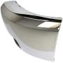 Make Auto Parts Manufacturing Driver Side Front Bumper End Cap Chrome With Fog Lamps Hole For Silverado 1500 2007 2008 2009 2010 2011 2012 2013 - GM1004156