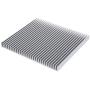 Awxlumv Large LED Aluminum Heatsink 200 x 220 x 18mm / 7.87 x 8.66 x 0.7 Inch Cooler 30 Fins Heat Sink Board