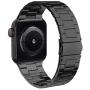 iiteeology Compatible with Apple Watch Band 40mm 38mm, Upgraded Version Solid Stainless Steel Band Business Replacement iWatch Strap for Apple Watch Series 6/5/4/3/2/1/SE - Black
