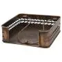 Stonebriar Rustic Copper Metal Table Top Napkin Holder, Decorative Napkin Tray for Dining Table and Kitchen, Horizontal Display Stonebriar Rustic Copper Metal Table Top Napkin Holder, Decorative Napkin Tray for Dining Table and Kitchen, Horizontal Display