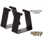 Opentron OT4126 Heavy Duty Metal Surge Protector Power Strip with Mounting Parts - 4 Feet 12-Outlet 6 Feet Power Cord
