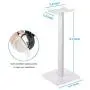 Headphone Stand Headset Holder New Bee Earphone Stand with Aluminum Supporting Bar Flexible Headrest ABS Solid Base for All Headphones Size (White) Headphone Stand Headset Holder New Bee Earphone Stand with Aluminum Supporting Bar Flexible Headrest ABS Solid Base for All Headphones Size (White)