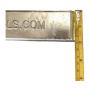 RotoMetals Zinc Ingot 99.7% min About 3.5 pounds Great for Small Castings/Weight- Made in USA