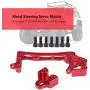 VGEBY RC Servo Mount, Exquisite CNC Machined Metal 1:10 Scale Remote Control Crawler Steering Servo Mount RC Spare Upgrade Part Accessory Fit for Axial SCX10 II 90046 90047 scx205 1/10 RC Car VGEBY RC Servo Mount, Exquisite CNC Machined Metal 1:10 Scale Remote Control Crawler Steering Servo Mount RC Spare Upgrade Part Accessory Fit for Axial SCX10 II 90046 90047 scx205 1/10 RC Car