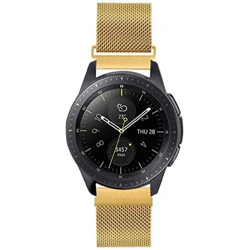 WNIPH 20mm Quick Release Stainless Steel Mesh Watch Band Compatible with Samsung Galaxy Watch 42mm/Active2 44mm 40mm/Gear Sport / Gear S2 Classic / Garmin Vivoactive 3, Metal Replacement Sport Strap WNIPH 20mm Quick Release Stainless Steel Mesh Watch Band Compatible with Samsung Galaxy Watch 42mm/Active2 44mm 40mm/Gear Sport / Gear S2 Classic / Garmin Vivoactive 3, Metal Replacement Sport Strap