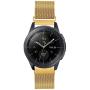 WNIPH 20mm Quick Release Stainless Steel Mesh Watch Band Compatible with Samsung Galaxy Watch 42mm/Active2 44mm 40mm/Gear Sport / Gear S2 Classic / Garmin Vivoactive 3, Metal Replacement Sport Strap
