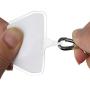Phone Tether Tab, COCASES 2 Pack Update Phone Lasso Patch with Replacement Part for Smartphone Lanyard Safety Tethe(Transparent) Phone Tether Tab, COCASES 2 Pack Update Phone Lasso Patch with Replacement Part for Smartphone Lanyard Safety Tethe(Transparent)