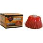 Als Liner Abrasive 180 Grit Nylon Bristle Cup Brush - 6 Inch - Safe for Use on Metal, Wood, Aluminum and Plastic Surfaces (TOOR6)