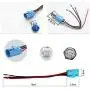 Viping Car Horn Button 12V 16mm LED On/Off Switch Momentary Button Reset Switch Dedicated Connector Switch Power Metal Toggle Switch Car Boat Motorcycle DIY Switch LED Blue Automatic Rebound 1 Pack Viping Car Horn Button 12V 16mm LED On/Off Switch Momentary Button Reset Switch Dedicated Connector Switch Power Metal Toggle Switch Car Boat Motorcycle DIY Switch LED Blue Automatic Rebound 1 Pack