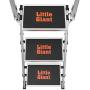 Little Giant Ladders, Safety Step, 3-Step, 3 foot, Step Stool, Aluminum, Type 1A, 300 lbs weight rating, (10310BA)