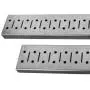 Wall Control 8-Foot Metal Pegboard Strip Garage Rail Organizer Pack Wall Control 8-Foot Metal Pegboard Strip Garage Rail Organizer Pack