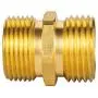 Breezliy Garden Hose Connector Adapter,2-Pack Couple 3/4 Inch GHT End Connector Fitting,Industrial Metal Brass Garden Hose to Pipe NPT Fitting Connect with 4 Washers Breezliy Garden Hose Connector Adapter,2-Pack Couple 3/4 Inch GHT End Connector Fitting,Industrial Metal Brass Garden Hose to Pipe NPT Fitting Connect with 4 Washers