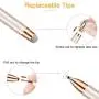 Stylus for iPad Pencil, MEKO 2 in 1 Universal Disc Stylus Touch Screen Pens for Apple/iPhone/Ipad pro/Mini/Air/Android/Microsoft/Surface and Other Touch Screens with 5 Replacement Tips-Champagne Stylus for iPad Pencil, MEKO 2 in 1 Universal Disc Stylus Touch Screen Pens for Apple/iPhone/Ipad pro/Mini/Air/Android/Microsoft/Surface and Other Touch Screens with 5 Replacement Tips-Champagne