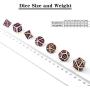 DNDND Glitter Purple Metal Dice Set, Solid Polyhedral DND Metallic Dice with Free Metal Case for Role Polying Game Dungeons and Dragons