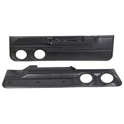 Lower Door Panel Set 2-speaker Compatible with 1978-1988 Monte Carlo Malibu (2dr) & El Camino Cutlass Regal