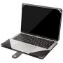 MOSISO Case Compatible with 2020-2018 MacBook Air 13 A2337 M1 A2179 A1932/2020-2016 MacBook Pro 13 A2338 M1 A2251 A2289 A2159 A1989 A1706 A1708, PU Leather Folio Protective Stand Cover, Black
