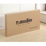 Tribesigns Modern Simple Style Computer Desk PC Laptop Study Table Office Desk Workstation for Home Office, Walnut + Black Leg