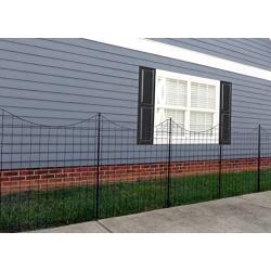 Zippity Outdoor Products WF29002 Garden Metal Fence 42'' 1 Box (5 Panels & 6 Stakes)