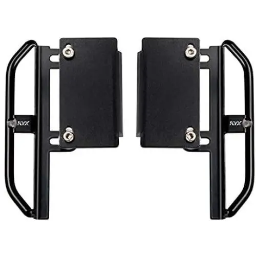 KYX Racing Metal Side Step Running Boards Foot-Plate Upgrades Parts Accessories for 1/24 RC Crawler Car Axial SCX24 AXI90081 KYX Racing Metal Side Step Running Boards Foot-Plate Upgrades Parts Accessories for 1/24 RC Crawler Car Axial SCX24 AXI90081